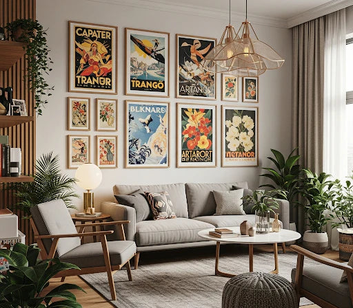 Affiches et Tableaux Vintage: donner vie à votre intérieur avec des œuvres qui ont une histoire
