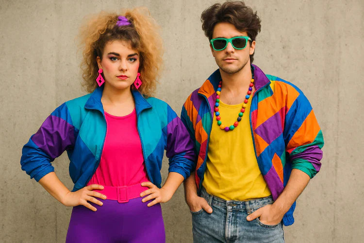 Vêtements des Années 80 : Couleurs, Excentricité et Liberté de Style