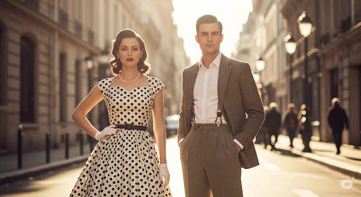 Tenues vintage homme et femme : entre charme du passé et style intemporel
