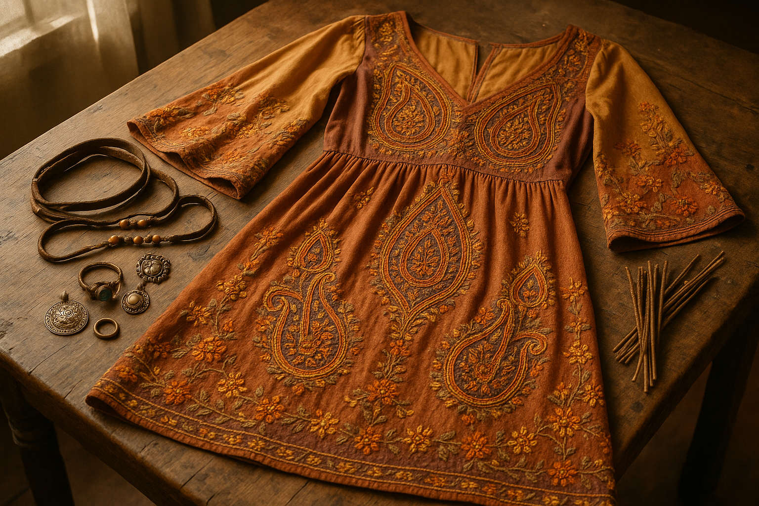 Ma Grand-Mère et l'Héritage des Robes Hippie : Pourquoi le Vintage Raconte Notre Histoire