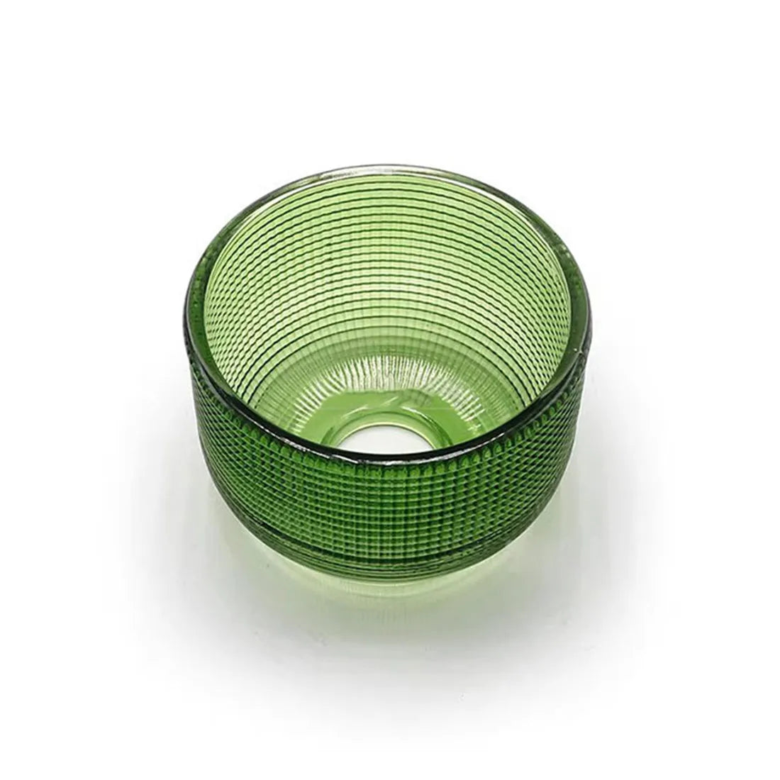 Abat jour en verre vintage suspendu