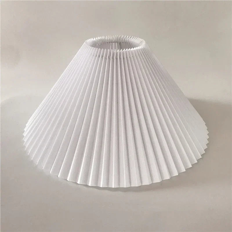 Abat jour vintage pour lampe blanc