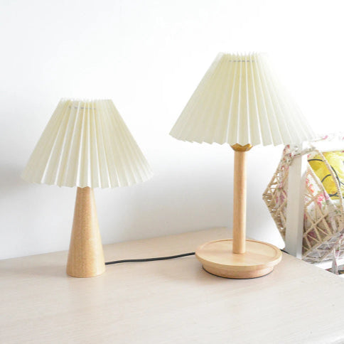 Abat jour vintage pour lampe sur pied blanc cassé