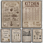 Affiche cuisine vintage - Vignette | StyleVintage™