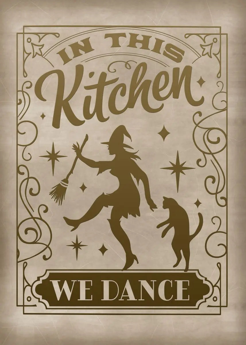Affiche cuisine vintage kitchen