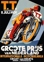 Affiche moto vintage - Vignette | StyleVintage™