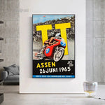 Affiche moto vintage - Vignette | StyleVintage™