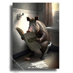 Affiche wc vintage - Vignette | StyleVintage™