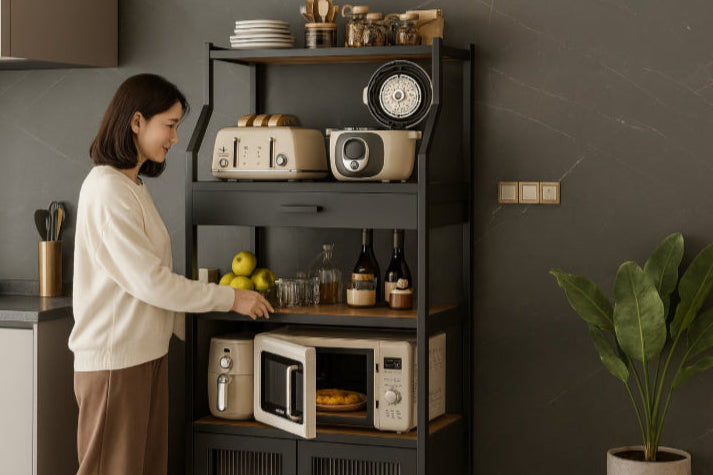 Armoire industrielle vintage maman