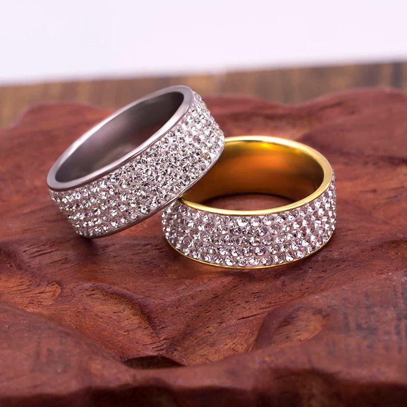 Bague vintage crystal