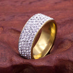 Bague vintage crystal - Vignette | StyleVintage™