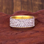 Bague vintage crystal - Vignette | StyleVintage™
