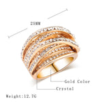 Bague vintage strass - Vignette | StyleVintage™