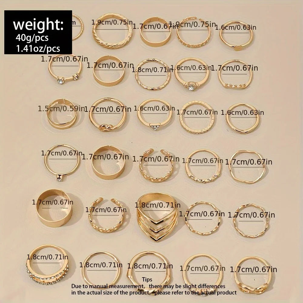 Bague vintage taille