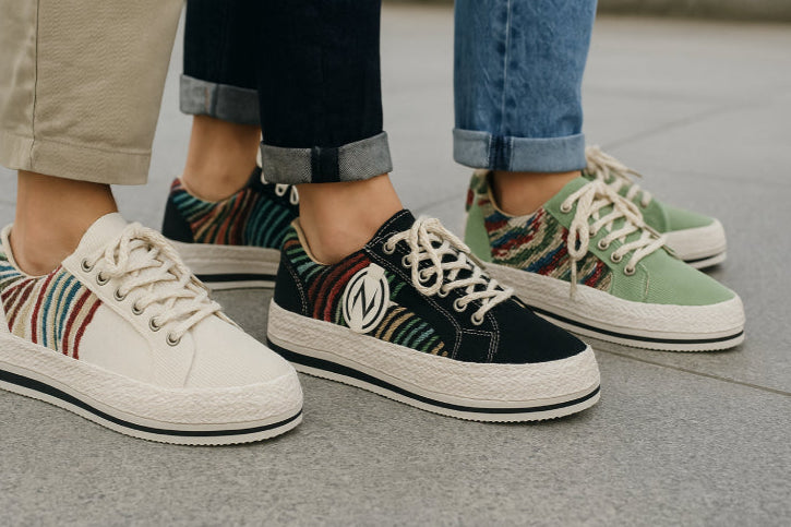 Basket en toile vintage 3