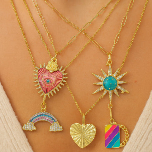 Bijou fantaisie vintage dorés