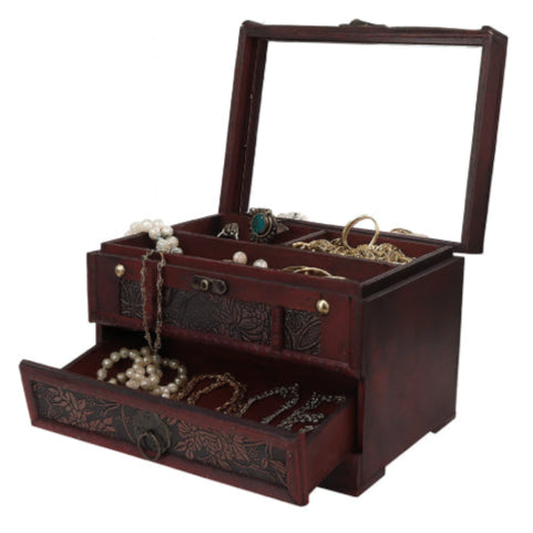 Boite à bijoux antique plain
