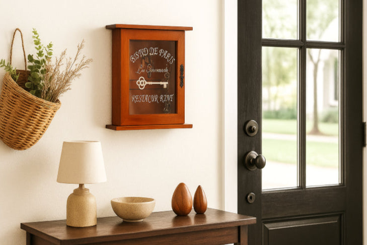 Boite à clés vintage entrée