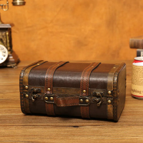 Boite de rangement vintage déco