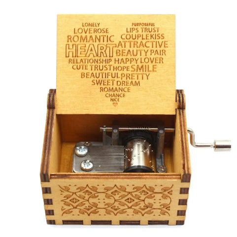 Boite à musique vintage moteur