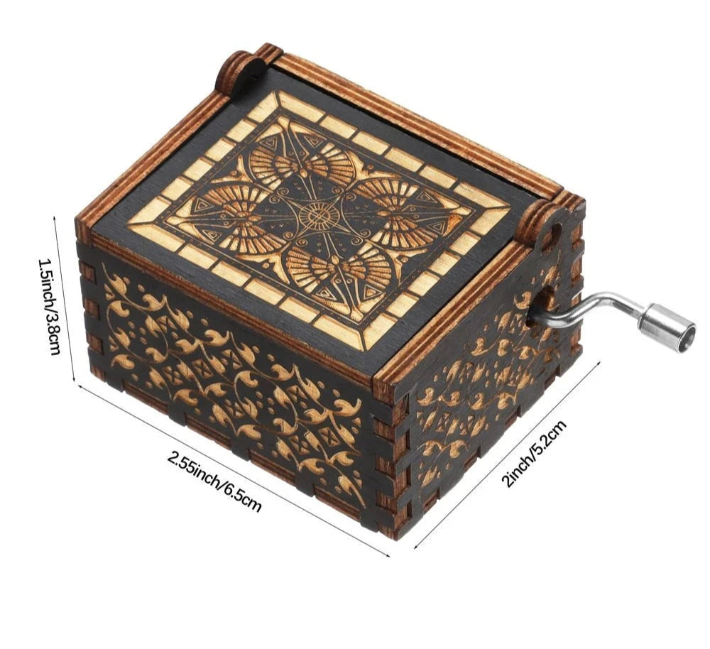 Boite à musique vintage taille