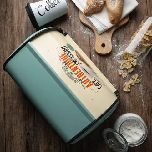 Boite à pain vintage farine