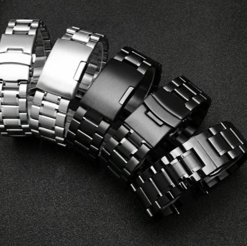 Bracelet montre acier vintage 5