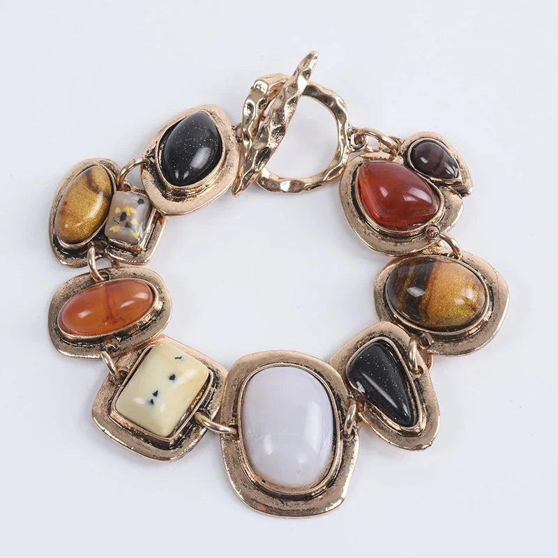 Bracelet vintage pierre