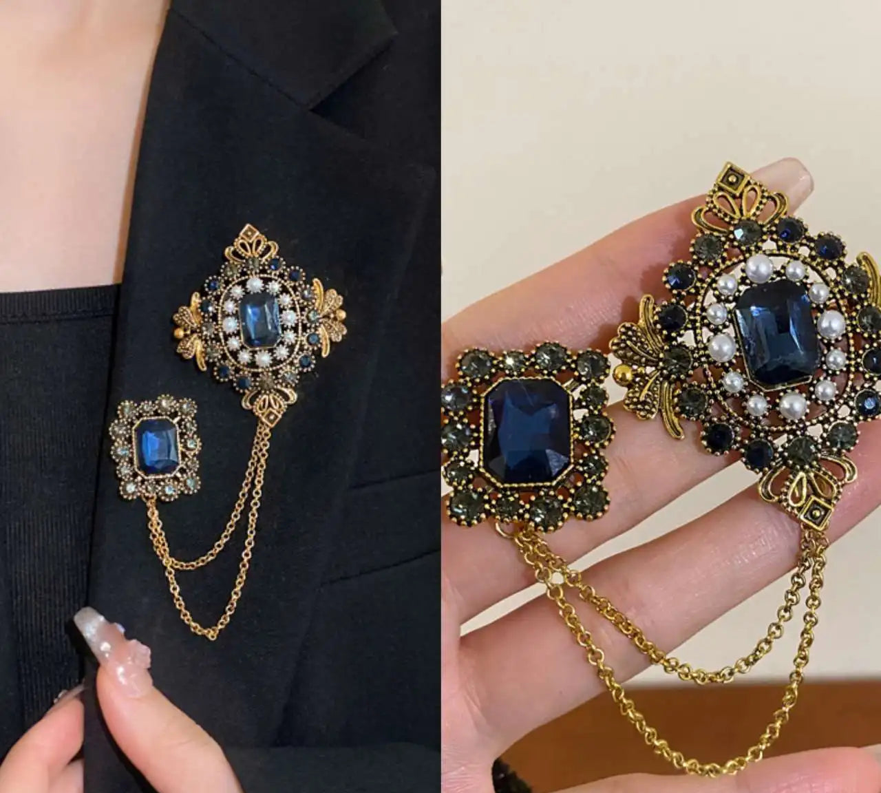 Broche vintage modèles