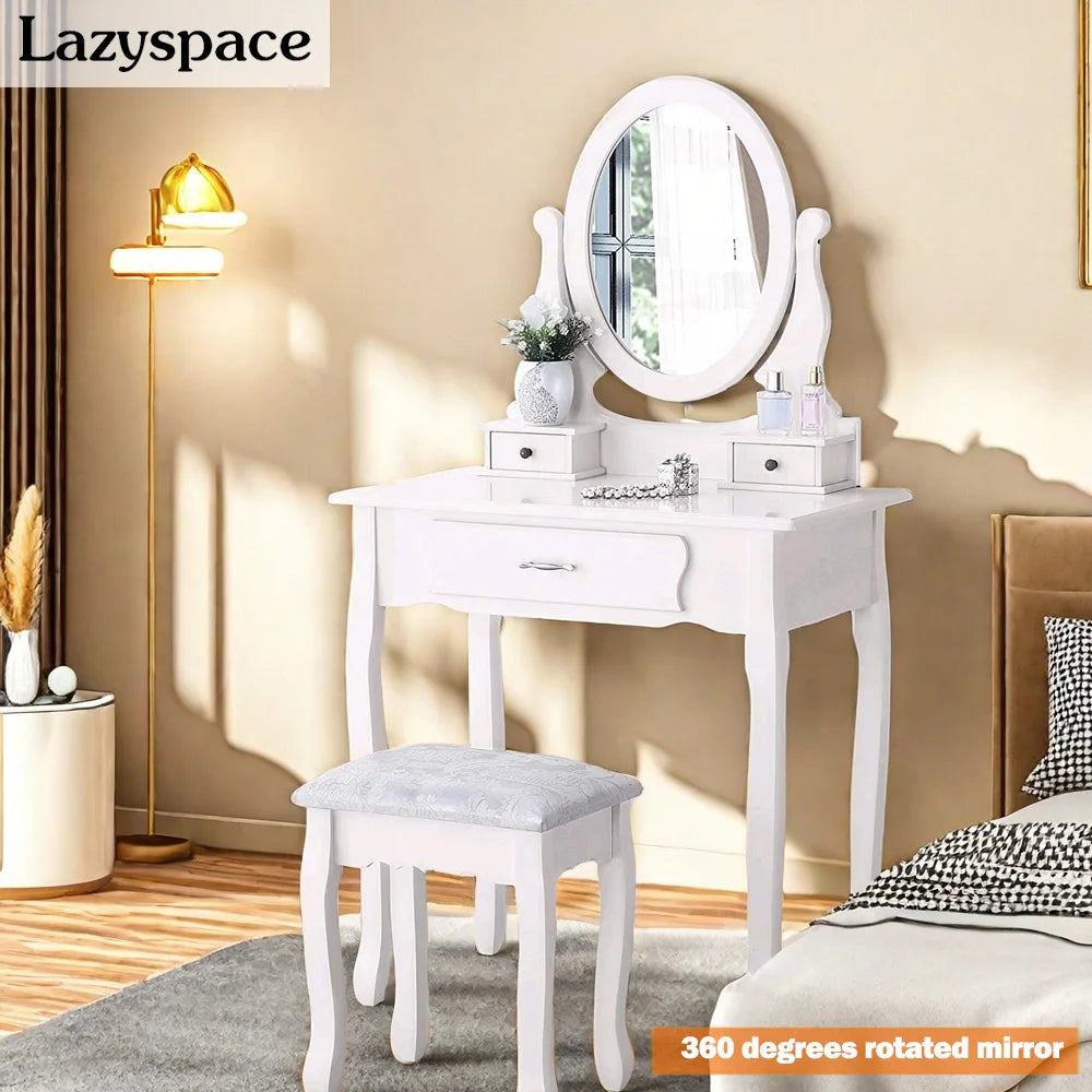 Bureau de maquillage vintage