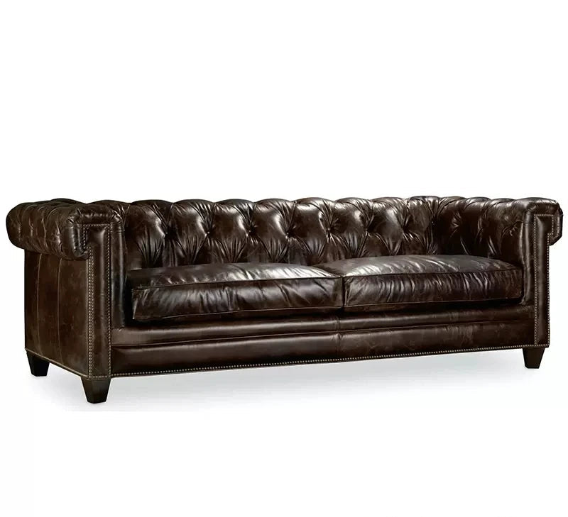 Canapé industriel vintage 3 places