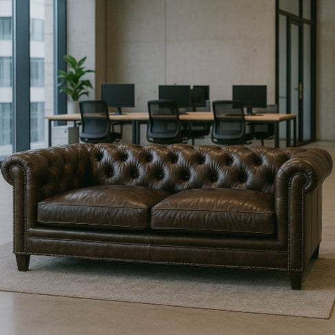 Canapé industriel vintage réunion