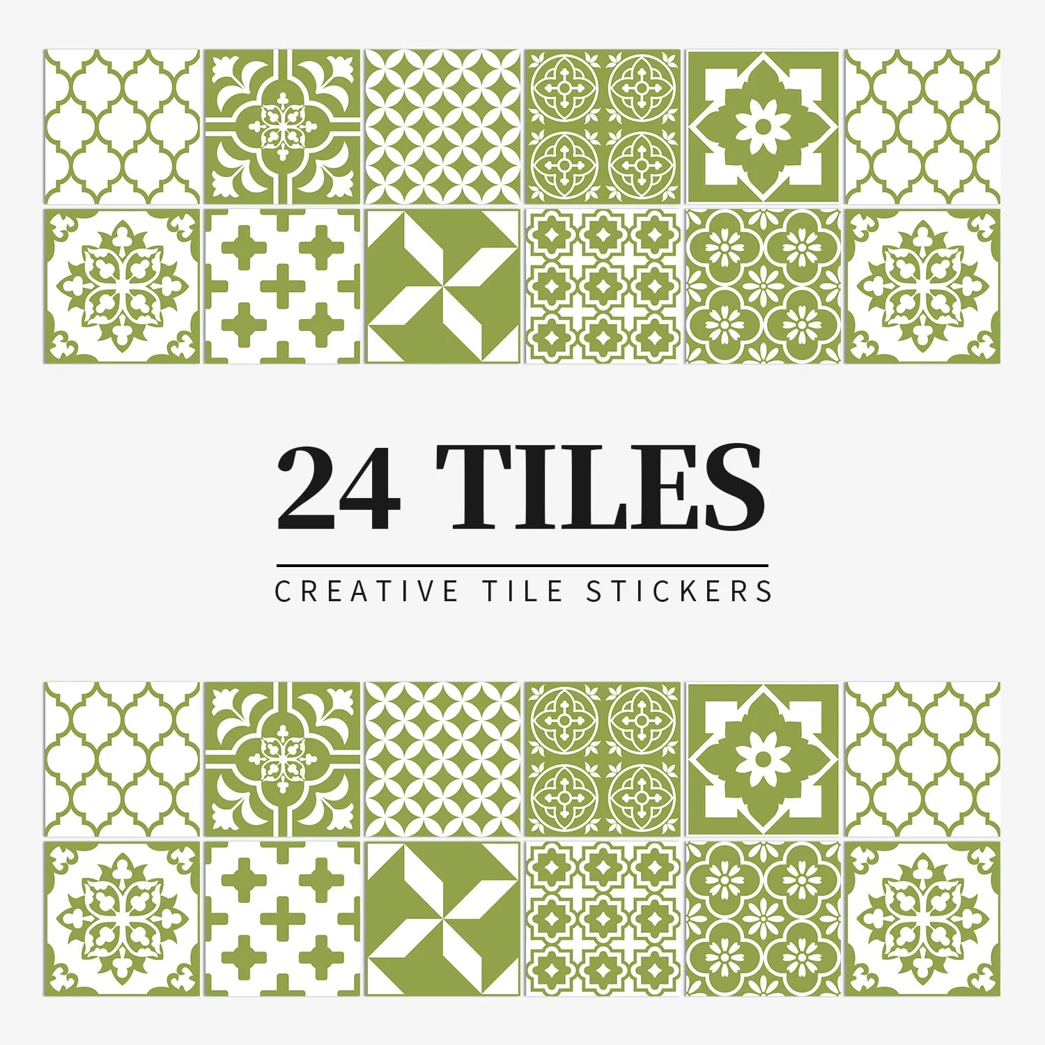 Carrelage vintage cuisine vert clair