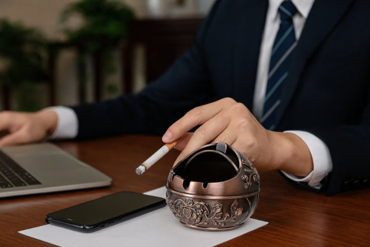 Cendrier vintage bureau