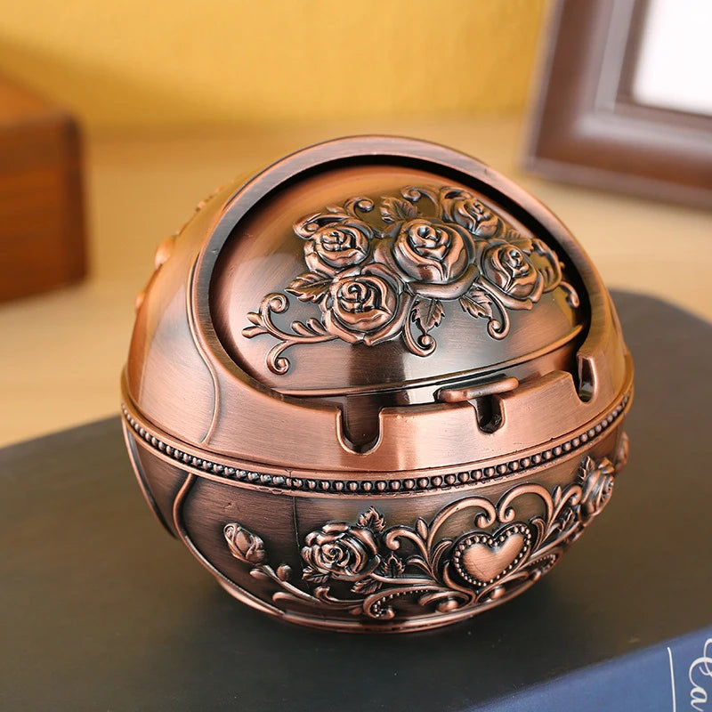 Cendrier vintage cuivre