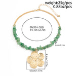 Chaine bohème pierre concassées - Vignette | StyleVintage™