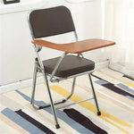 Chaise écolier relié à la table - Vignette | StyleVintage™