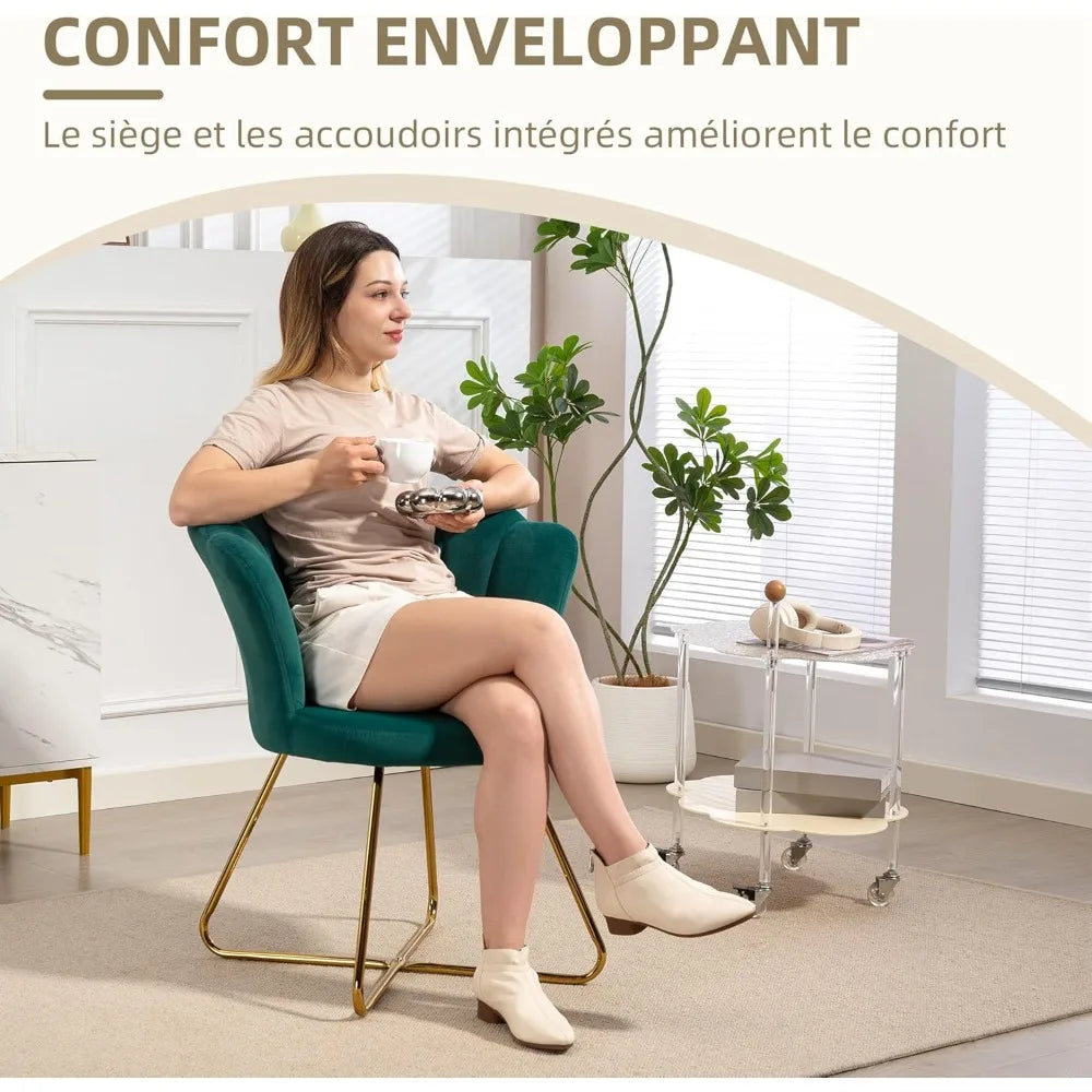 Chaise coquillage vintage fille