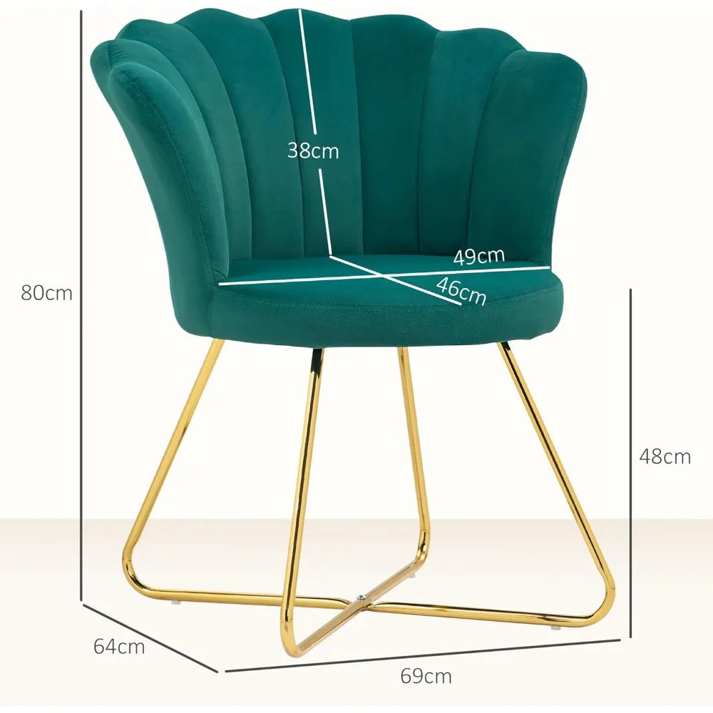 Chaise coquillage vintage taille