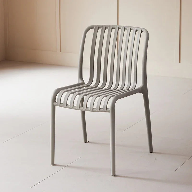 Chaise cuisine vintage gris