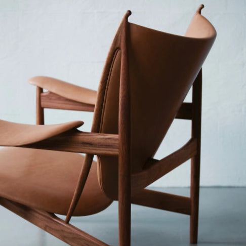 Chaise industrielle vintage dos