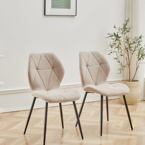 Chaise salle à manger vintage 2 blanc