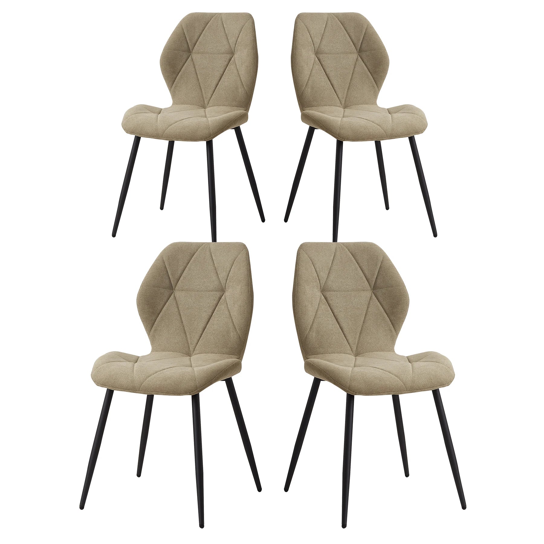 Chaise salle à manger vintage vert