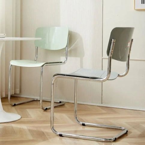 Chaise scandinave vintage  bleu clair