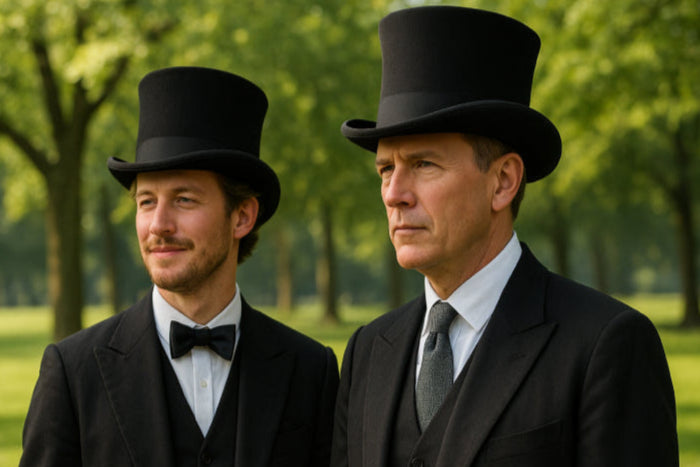 Chapeau feutre vintage jardin