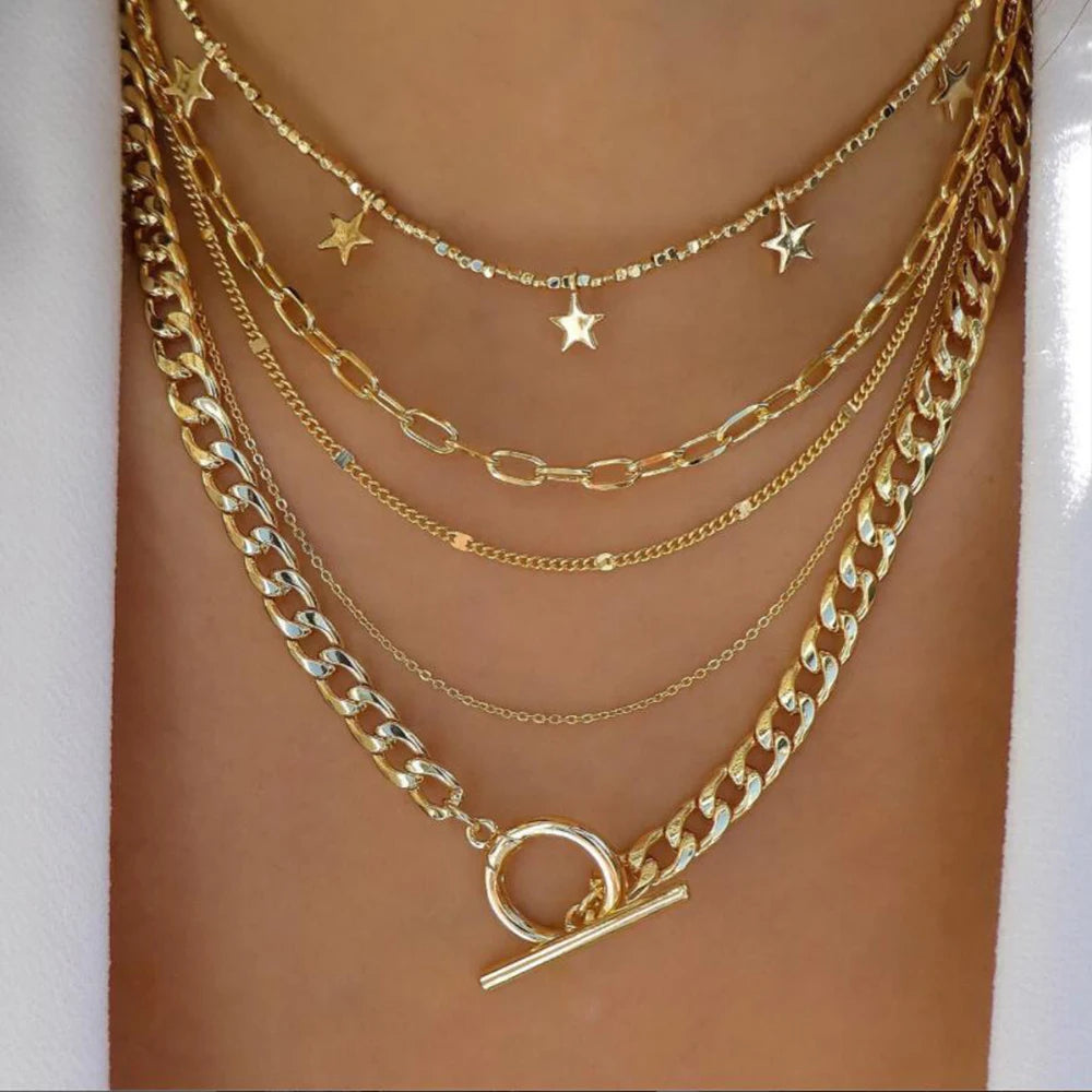 Collier vintage étoile