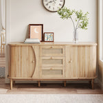 Commode vintage en rotin - Vignette | StyleVintage™