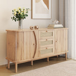 Commode vintage en rotin - Vignette | StyleVintage™