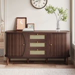 Commode vintage en rotin - Vignette | StyleVintage™