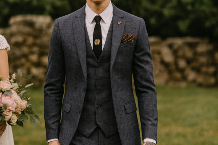 Costume 3 pièces homme vintage  mariage